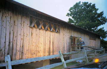 Covered Bridge Pizza Parlor. Photo by N & C Knapp October, 2005